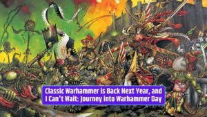 Warhammer Day, The Old World, Warhammer Fantasy Battles, Striking Scorpions, Aeldari, Warhammer 40K, Adeptus Mechanicus, Necrons, Age of Sigmar, miniatures, tabletop gaming,