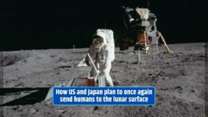 US and Japan lunar exploration, Artemis program, lunar missions, Apollo 17, lunar South Pole exploration,