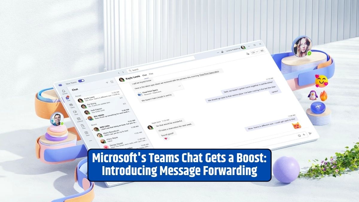 Microsoft Teams, message forwarding, digital communication, collaboration, cross-platform communication, desktop users,