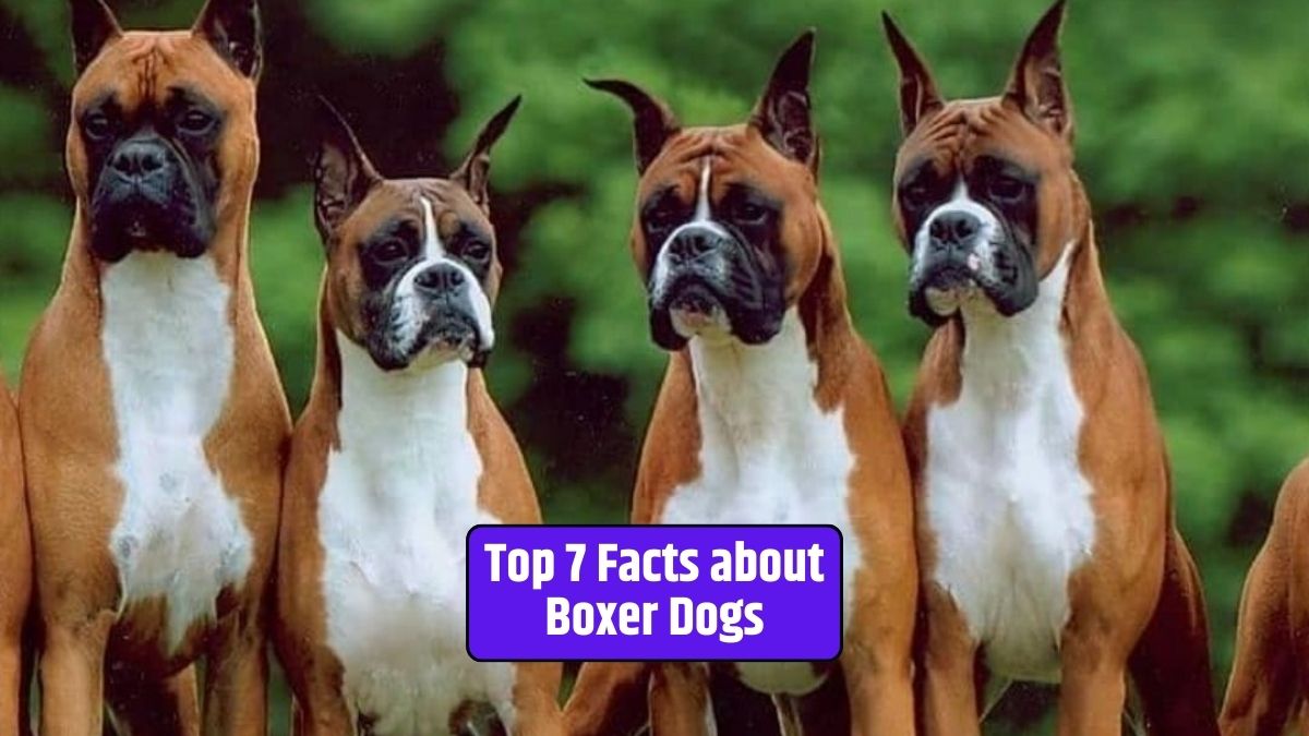 Boxer dogs, Boxer breed, Boxer dog facts,