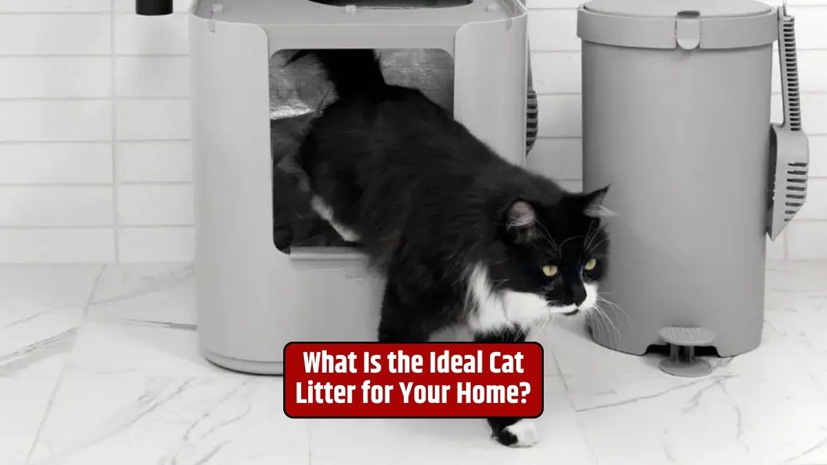 Cat litter, types of cat litter, ideal cat litter, cat litter for multiple cats, odor control, eco-friendly cat litter, budget-friendly cat litter,
