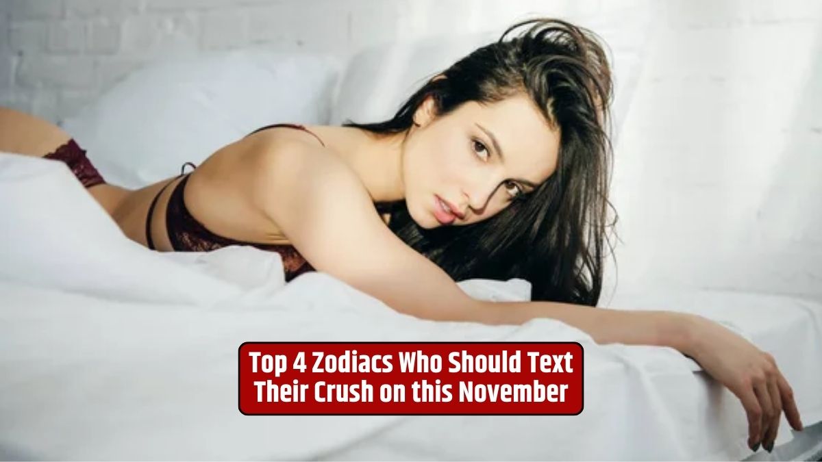Zodiac signs and love, Texting your crush, Love horoscope, November romance,